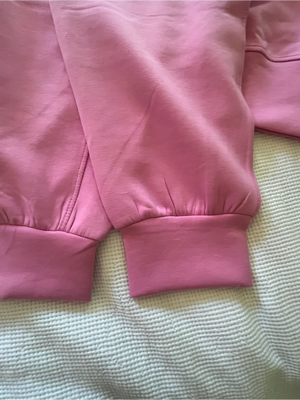 Women’s ZENANA sweatsuit set bubblegum pink - Picture 8 of 8
